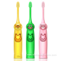 Factory price Baby Toothbrush Battery Operated Toothbrush For Kids flashing Toothbrush